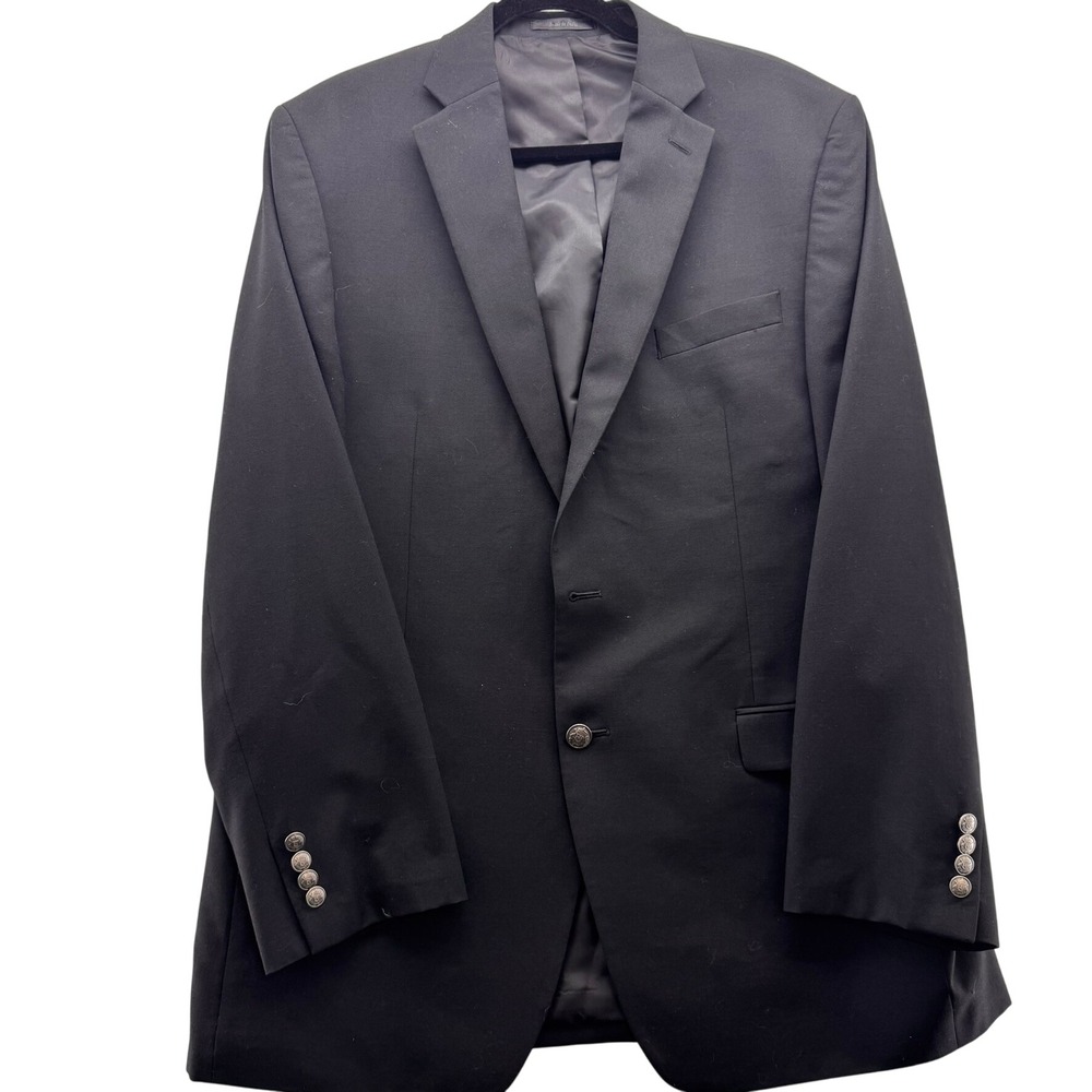 Michael Kors Wool Blazer Classic Business Suit Jacket Coat 44L